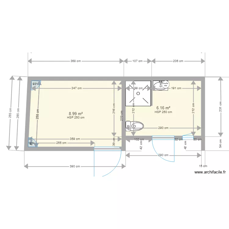 Appenti actuel BRIMAEL. Plan de 