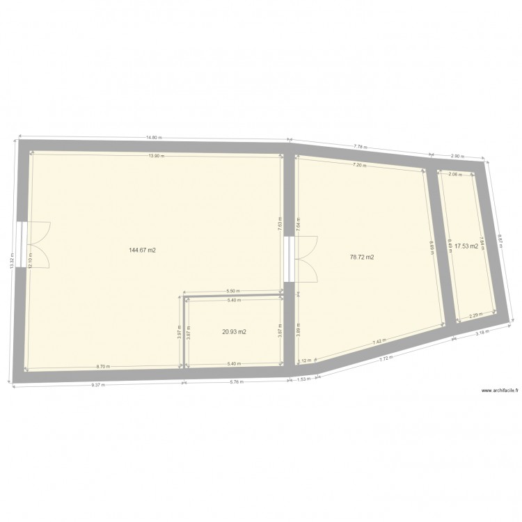 Rdc. Plan de 0 pièce et 0 m2