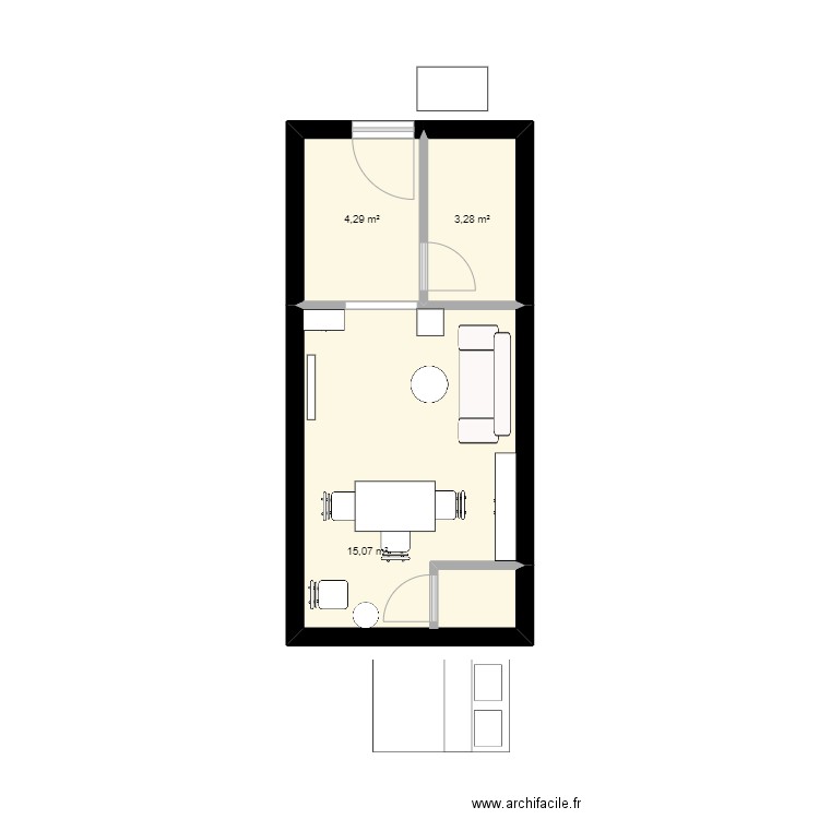 Tresor vn. Plan de 0 pièce et 0 m2