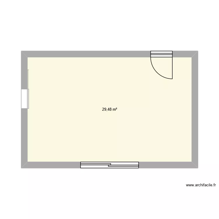 extension esc quart tournant. Plan de 1 et 29 m² extension esc quart tournant. Plan de 1 et 29 m²