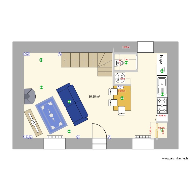 GERNEVEL CREDIN. Plan de 0 pièce et 0 m2