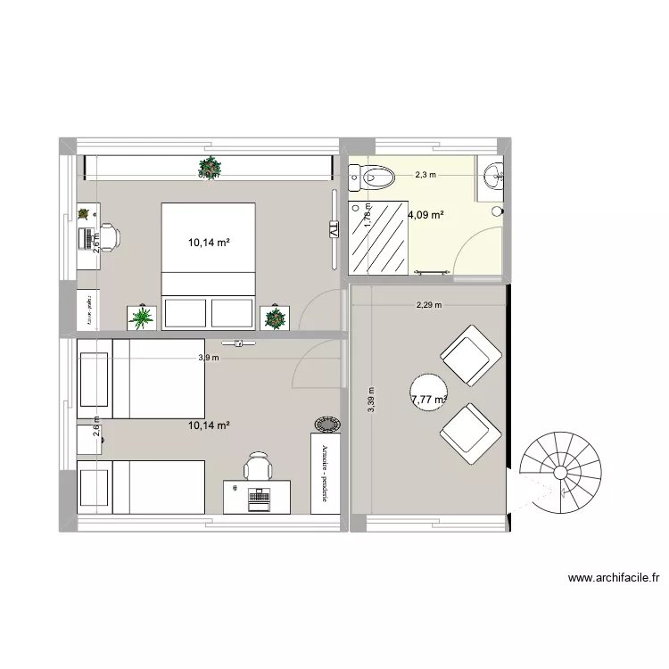 1mezzanine parents. Plan de 