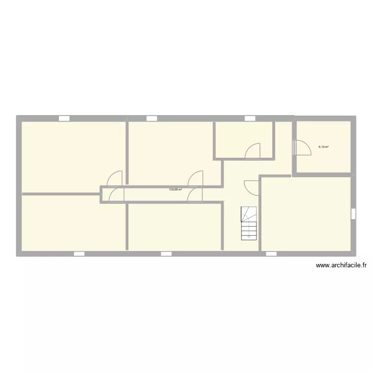 voissant 2nd 5 ch. Plan de 2 et 118 m² voissant 2nd 5 ch. Plan de 2 et 118 m²