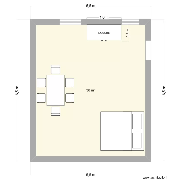 BAZIN PLAN. Plan de 1 et 30 m² BAZIN PLAN. Plan de 1 et 30 m²