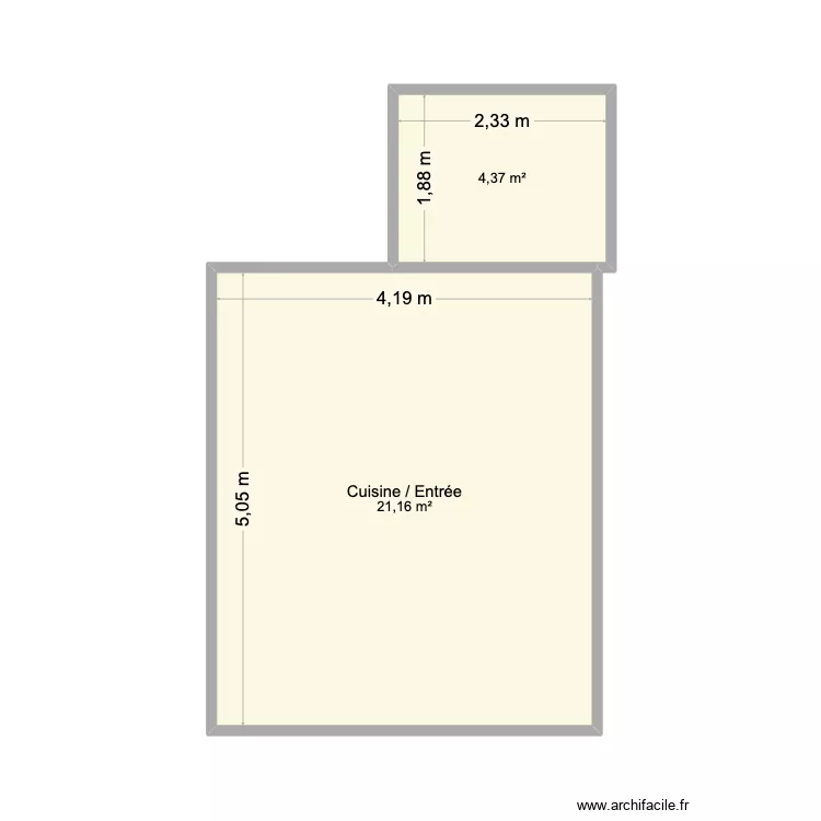 Saules_5_4P_162. Plan de 2  et 26 m²