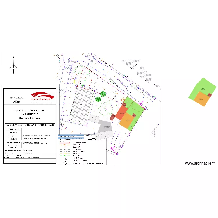 La Bruffière - Résidence Beauséjour-v3 avec IC. Plan de La Bruffière - Résidence Beauséjour-v3 avec IC. Plan de