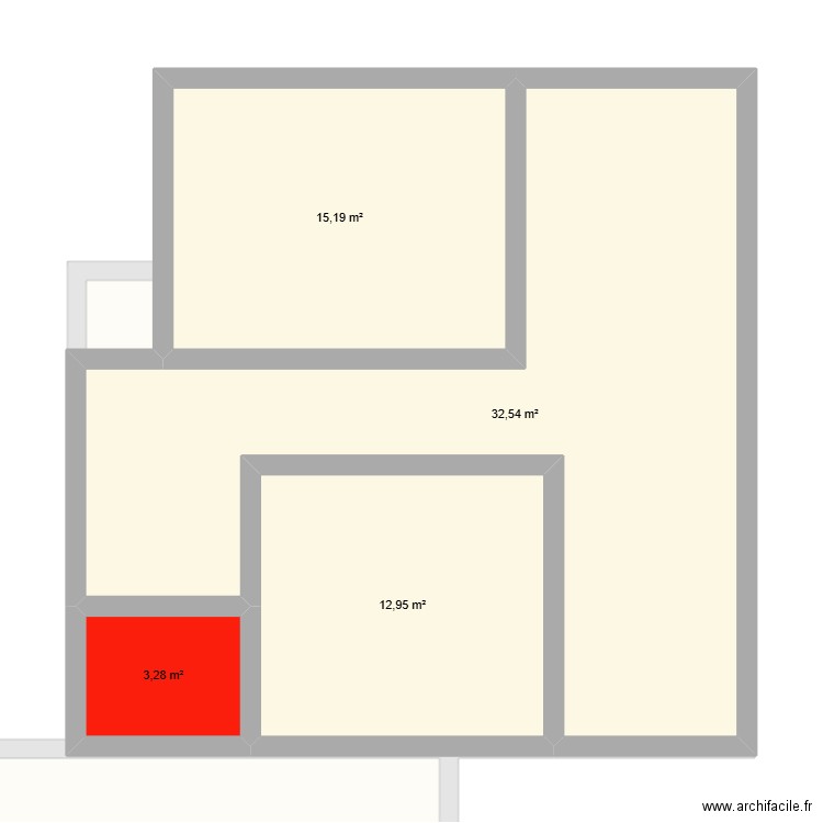 Vareille. Plan de 8 pièces et 163 m2