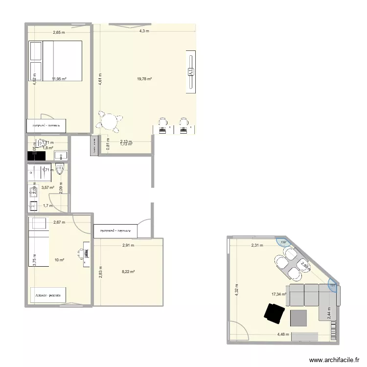 Salon. Plan de Salon. Plan de