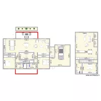 plan maison  2 sb  garage double