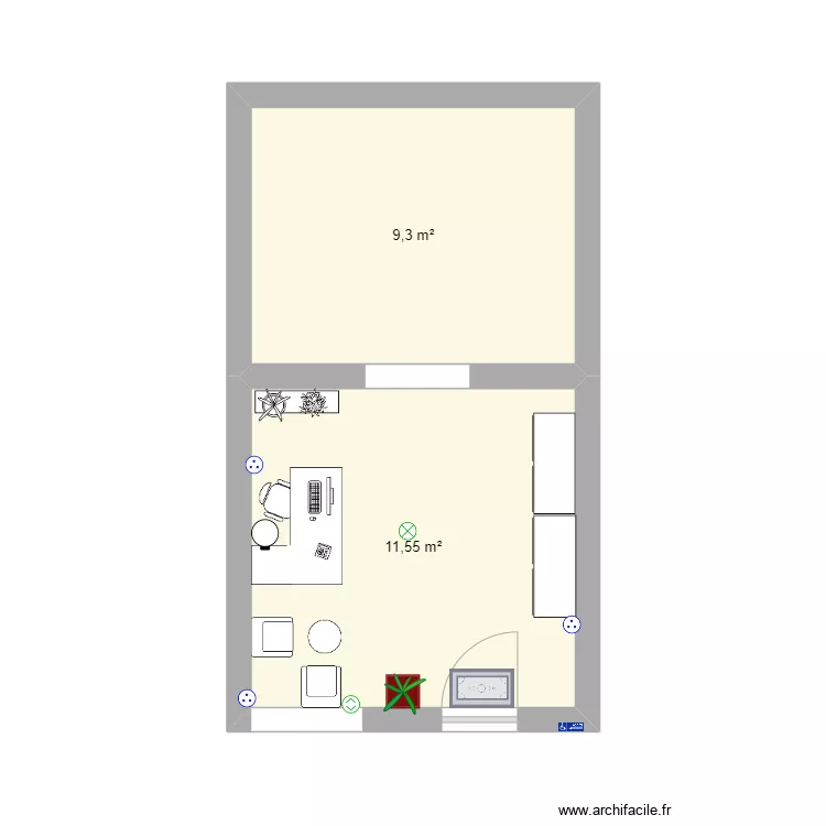 mon institut. Plan de 