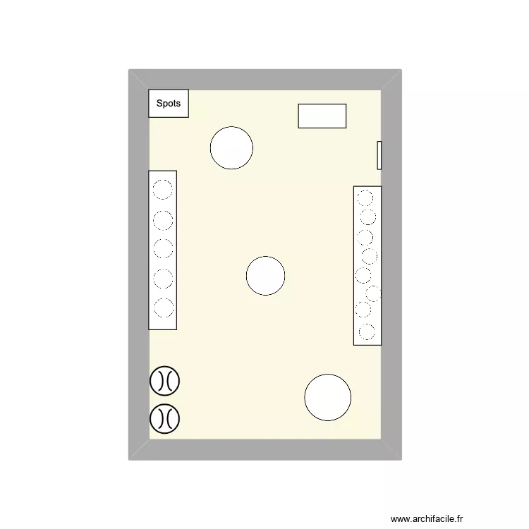 CAFG. Plan de 1 et 13 m² CAFG. Plan de 1 et 13 m²