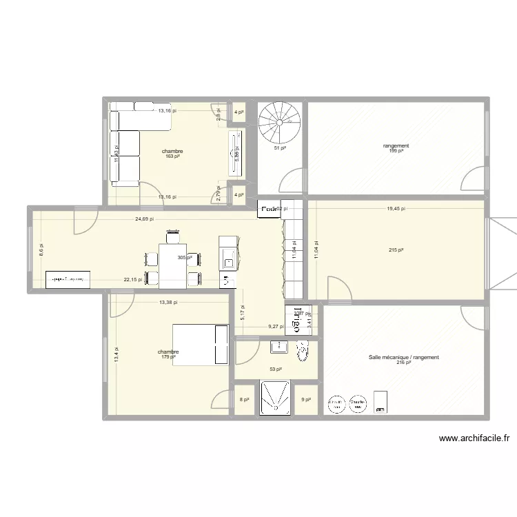 CSC sOUS-SOL ooption 3. Plan de 