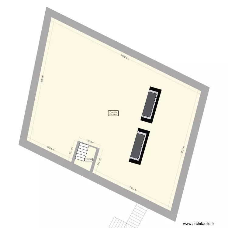 Projet - Soudan - 11 Julien Masson - Existant. Plan de Projet - Soudan - 11 Julien Masson - Existant. Plan de