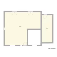 Plan du rez de chauss&eacute;e 