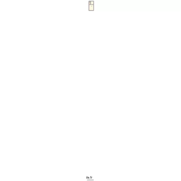 Maisonnette Vauban Chauffage RDC. Plan de 