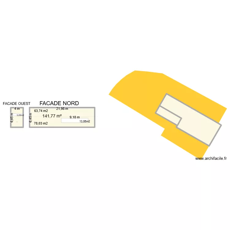 BEAUCOURS. Plan de 4 et 329 m² BEAUCOURS. Plan de 4 et 329 m²