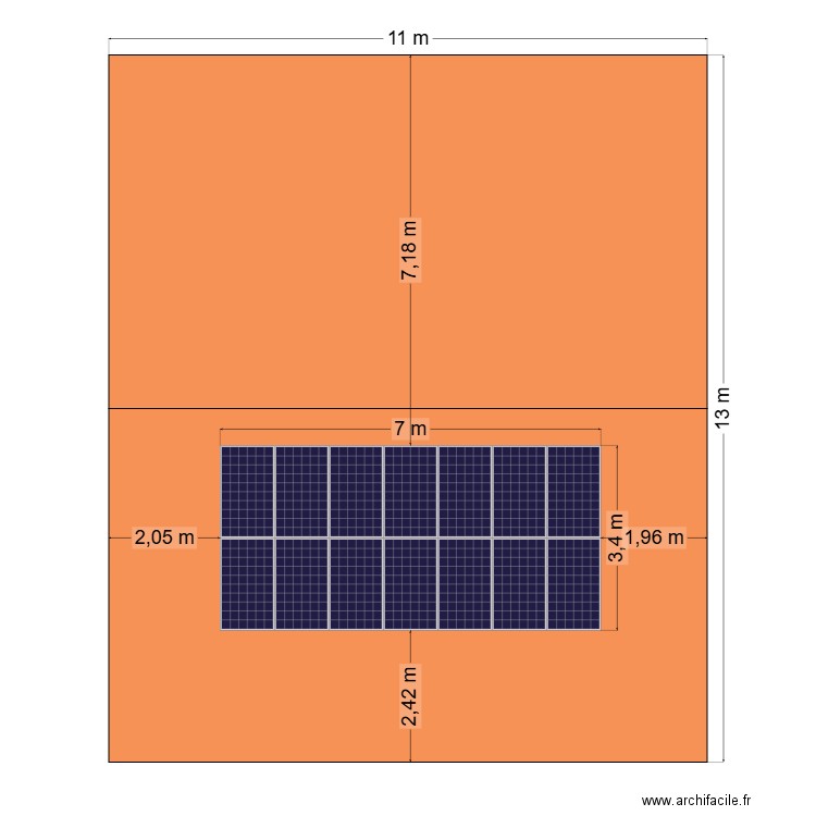 cucuel. Plan de 0 pièce et 0 m2