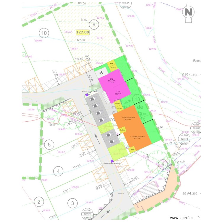 LES HERBIERS - L'Ouvrardière-avec 2 BRS indiv. Plan de 0 pièce et 0 m2