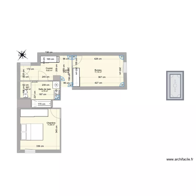T3 C3404 _ R&eacute;sidence Le Clos Lauzier 2. Plan de 