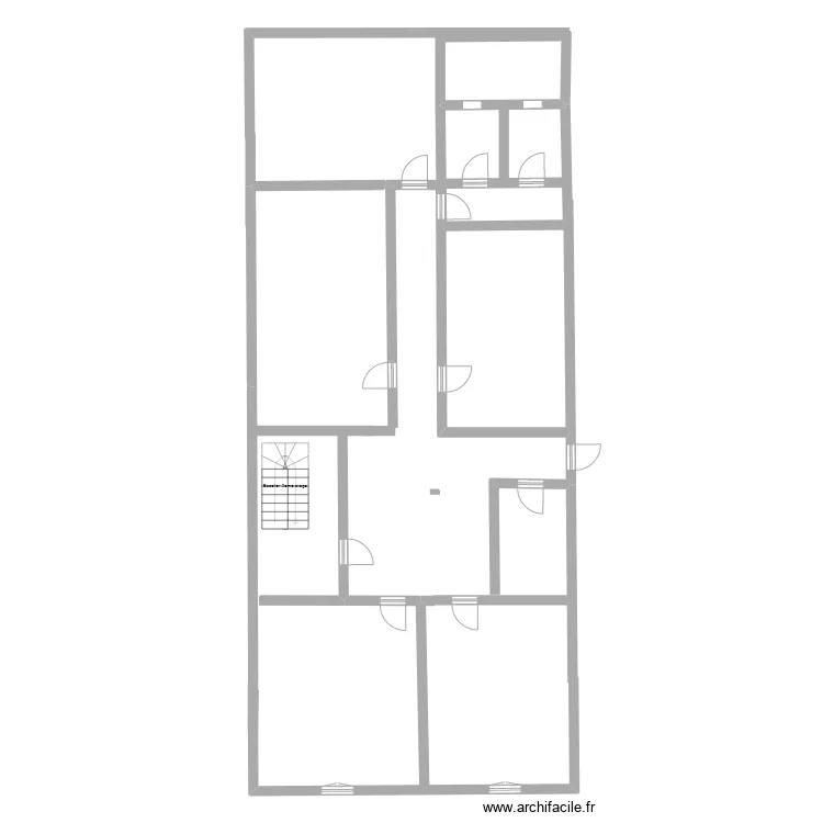 ecole. Plan de 