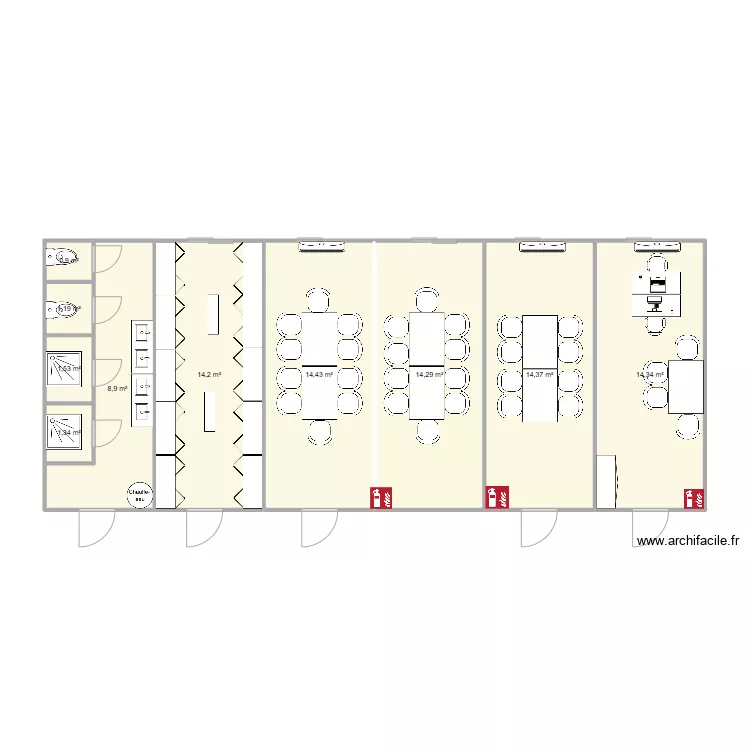 EIFFAGE CHANTIER CHALON SUR SAONE. Plan de 
