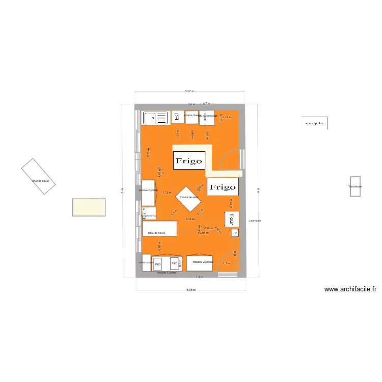 office. Plan de office. Plan de