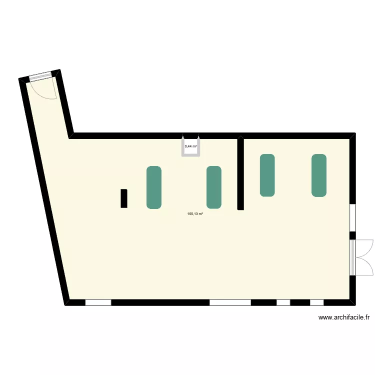 CABINET 3. Plan de 
