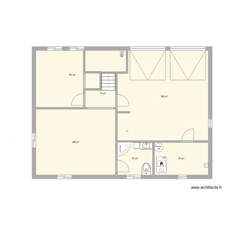341. Plan de 6 et 95 m² 341. Plan de 6 et 95 m²