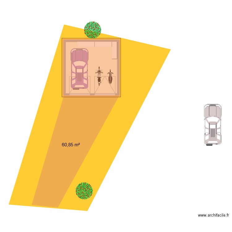 garage meillac. Plan de 0 pièce et 0 m2