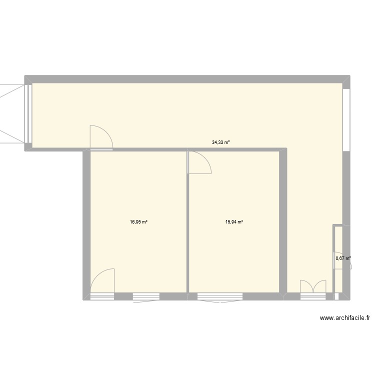 RChaussé. Plan de 0 pièce et 0 m2