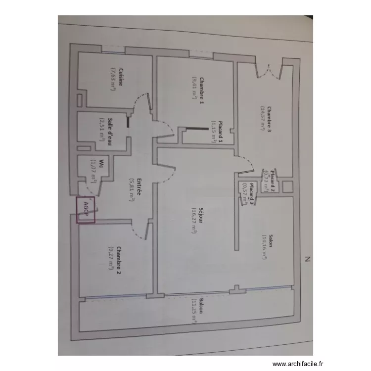 Bourg. Plan de 