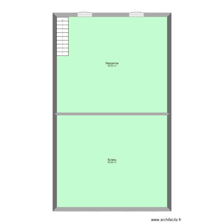 PLAN NOE. Plan de 17 pièces et 375 m2