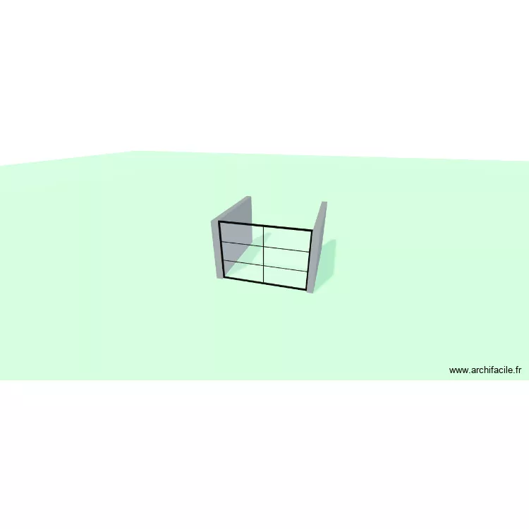 Verri&egrave;re cuisine. Plan de 