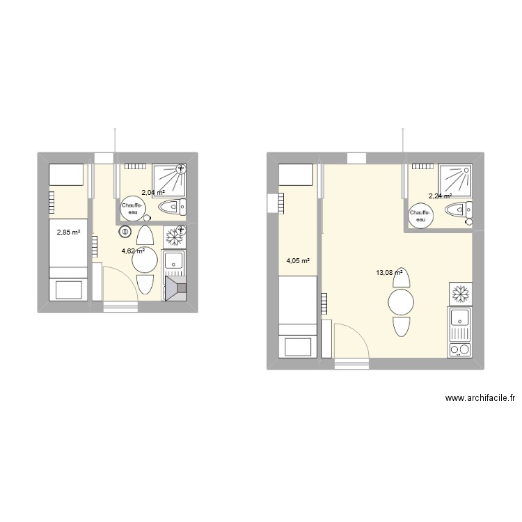Projet minimaliste. Plan de 0 pièce et 0 m2