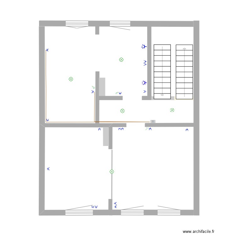 Plan 1er elec. Plan de 0 pièce et 0 m2