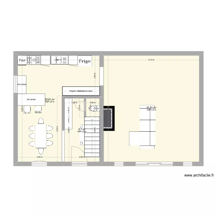 Rdc Bergonne. Plan de Rdc Bergonne. Plan de