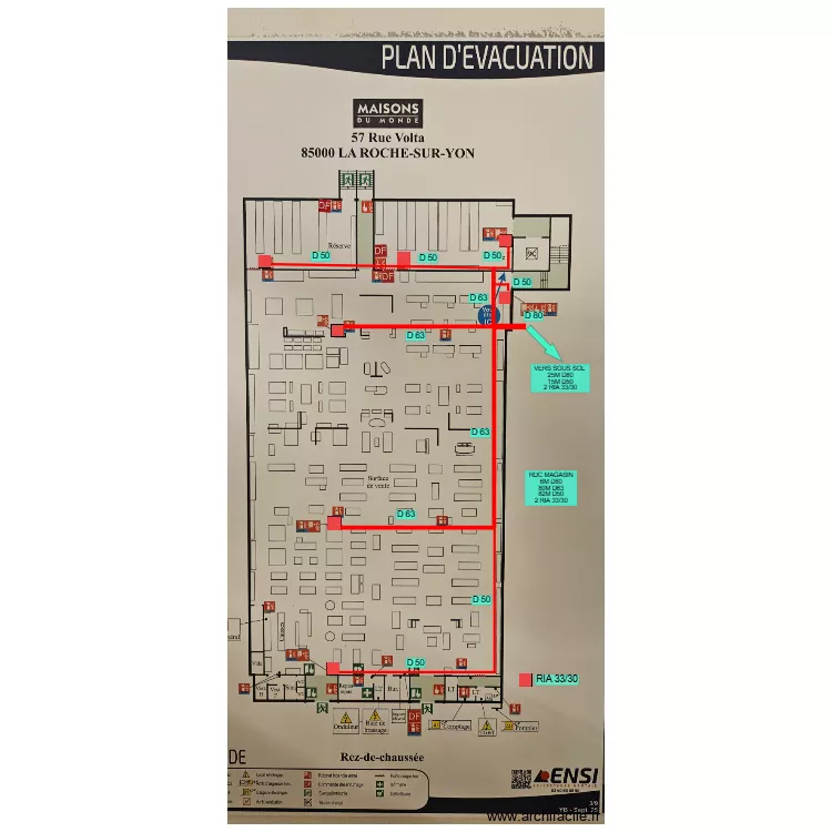 PLAN RIA MAGASIN DU MONDE. Plan de PLAN RIA MAGASIN DU MONDE. Plan de