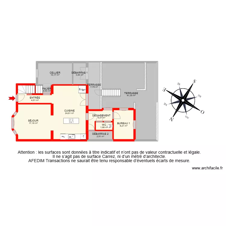 BI23774-. Plan de 