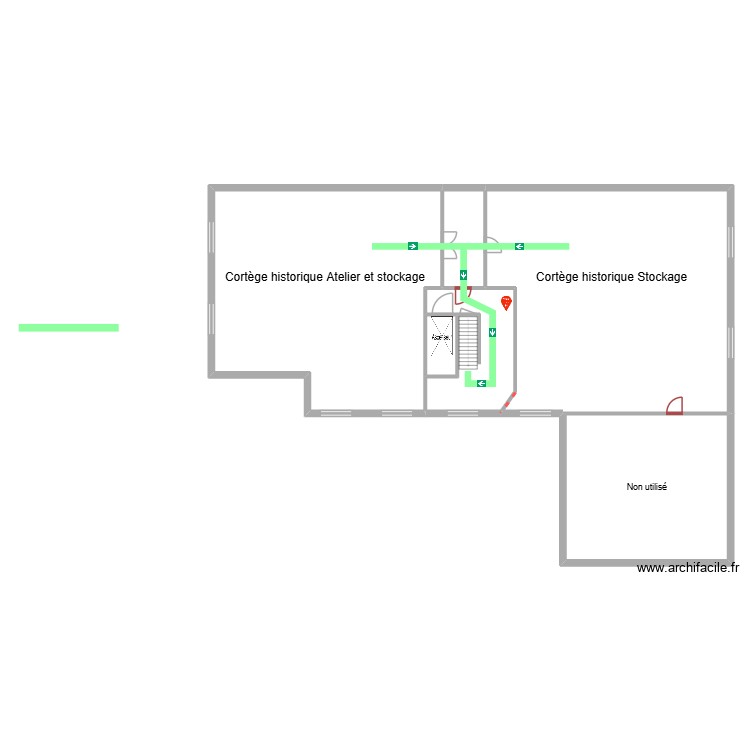 maison citoyenne deuxi&egrave;me &eacute;tage (2). Plan de 0 pièce et 0 m2