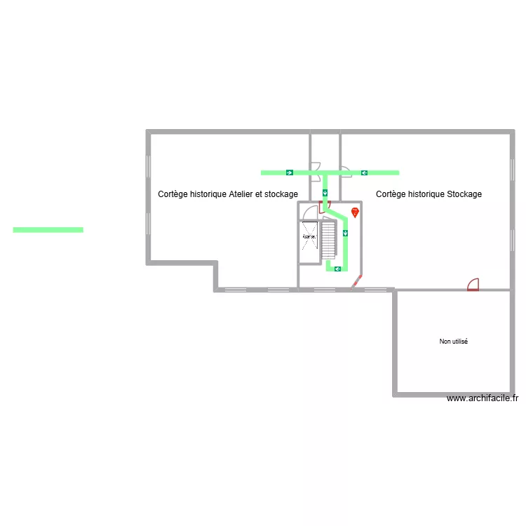 maison citoyenne deuxième étage (2). Plan de 6 et 363 m² maison citoyenne deuxième étage (2). Plan de 6 et 363 m²
