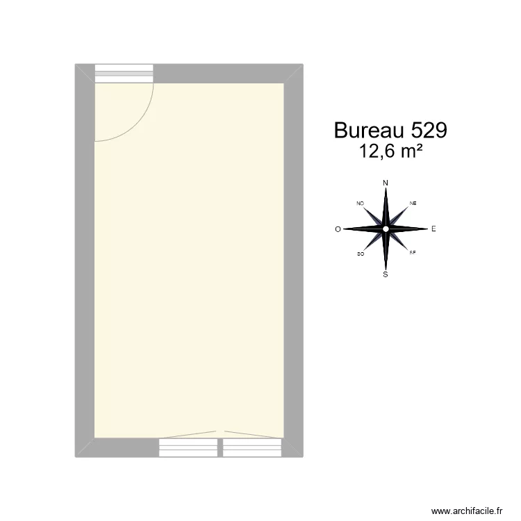Bureau R 529. Plan de Bureau R 529. Plan de