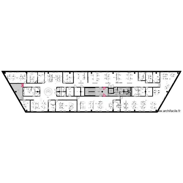 Toulouse Brindejonc Etage 17.02.2026. Plan de 45  et 1026 m²