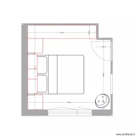 Plan projeté chambre