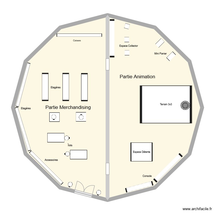 NBA Pop Up Store. Plan de 0 pièce et 0 m2