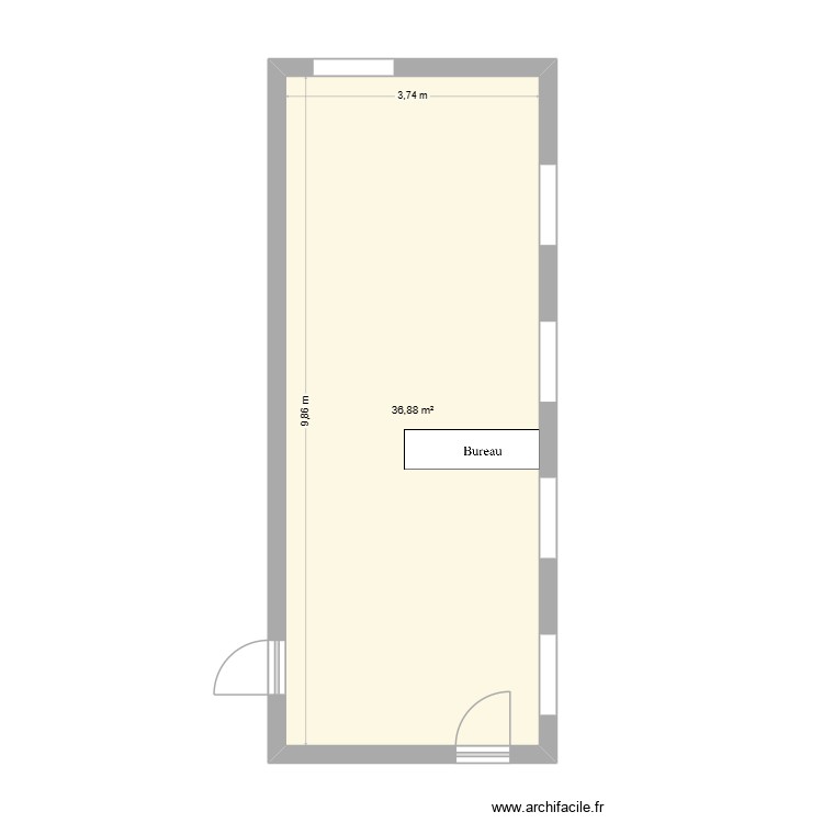 atelier chateau. Plan de 0 pièce et 0 m2