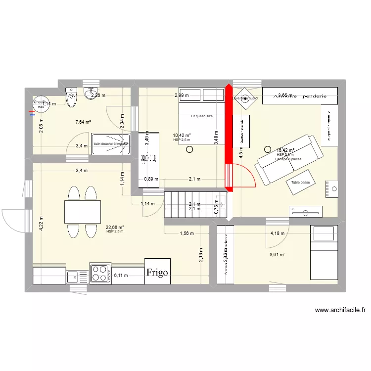 55 mars sous-sol réno. Plan de 55 mars sous-sol réno. Plan de