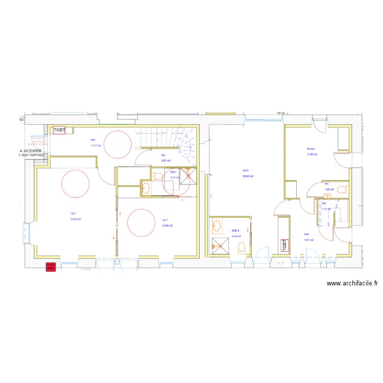 Bretaudeau. Plan de 0 pièce et 0 m2
