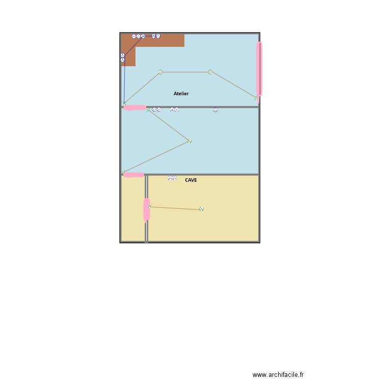 RENO  sous sol. Plan de 0 pièce et 0 m2