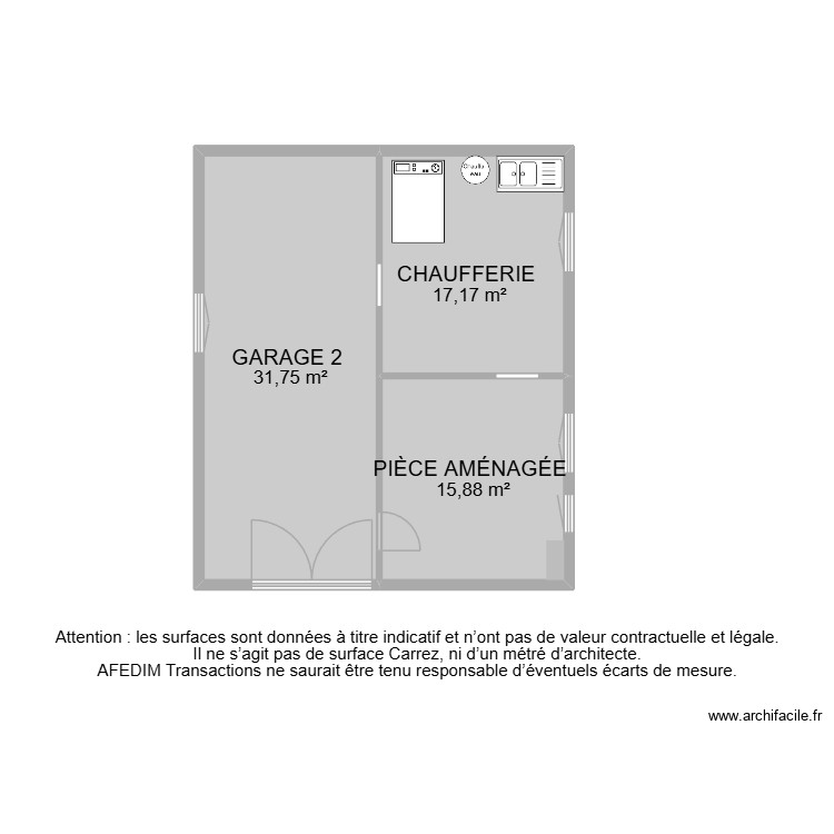 BI 30073 -. Plan de 0 pièce et 0 m2