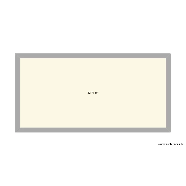 etage. Plan de 1 Pièce et 33 m² etage. Plan de 1 Pièce et 33 m²
